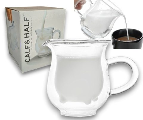 Dzbanek na mleko PROSTO OD KROWY 230ml PREZENT DLA ROLNIKA