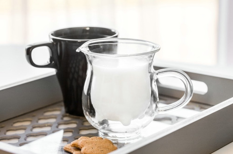 Dzbanek na mleko PROSTO OD KROWY 230ml PREZENT DLA ROLNIKA