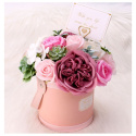 FLOWER BOX BUKIET ZAPACHOWYCH KWIATÓW MYDLANYCH W PUDEŁKU