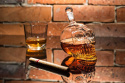 Karafka KRYSZTAŁOWA CZASZKA 650ml NA WHISKY PREZENT DLA NIEGO