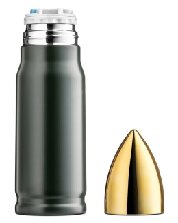 TERMOS POCISK ARTYLERYJSKI 350ml ARMY GREEN PREZENT DLA ŻOŁNIERZA MYŚLIWEGO GADGET