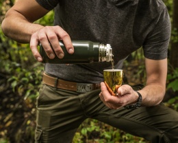 TERMOS POCISK ARTYLERYJSKI 350ml ARMY GREEN PREZENT DLA ŻOŁNIERZA MYŚLIWEGO GADGET