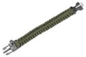 Bransoletka paracord 3w1 ARMY GREEN PREZENT DLA NIEGO MĘŻCZYZNY Walentynki