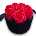 FLOWERBOX RÓŻE MYDLANE BUKIET FLOWER BOX PREZENT URODZINY IMIENINY ŚWIĘTA 200006