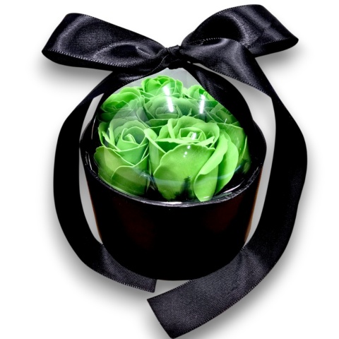 FLOWERBOX RÓŻE MYDLANE BUKIET FLOWER BOX PREZENT URODZINY IMIENINY ŚWIĘTA