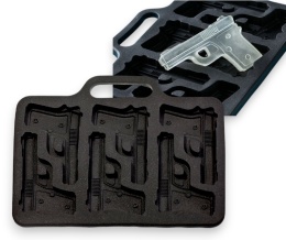 Foremka na lód PISTOLETY PREZENT DLA POLICJANTA ŻÓŁNIERZA NA IMPREZĘ