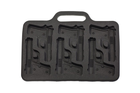 Foremka na lód PISTOLETY PREZENT DLA POLICJANTA ŻÓŁNIERZA NA IMPREZĘ