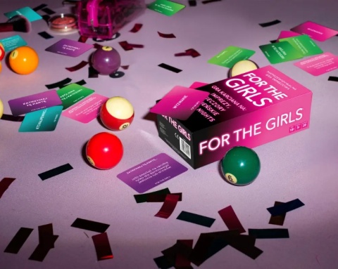 Gra karciana FOR THE GIRLS dla dorosłych NA IMPREZY WIECZORY PANIEŃSKIE