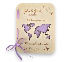 KARTKA NA ŚLUB WESELE KOPERTA PREZENT NA PIENIĄDZE DLA PARY MŁODEJ