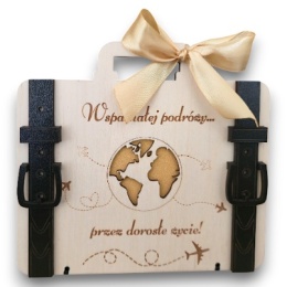 KARTKA PREZENT NA 18 URODZINY OSIEMNASTKĘ WALIZKA KOPERTA NA PIENIĄDZE VOUCHER BON