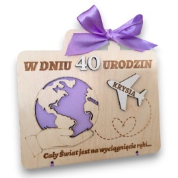 KARTKA PREZENT NA URODZINY KOPERTA NA PIENIĄDZE VOUCHER BON 18 20 30 40 50 60