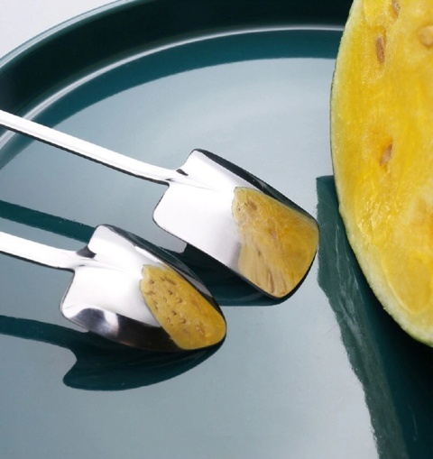 Łyżeczki FARMERA 2 szt. PREZENT DLA ROLNIKA BUDOWNICZEGO OGRODNIKA