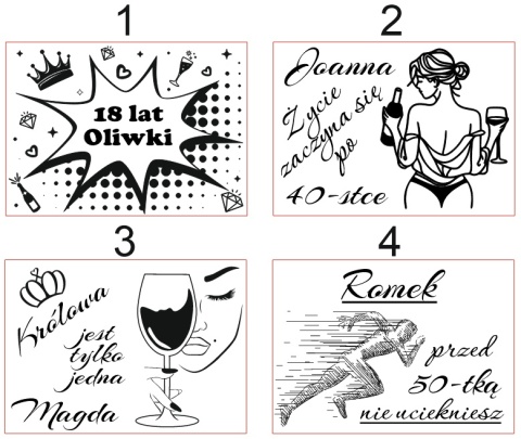 NIEZBĘDNIK PERSONALIZOWANY SKRZYNKA PREZENT NA 18 30 40 50 60 URODZINY