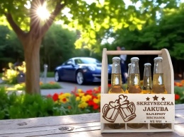 Nosidło na piwo Skrzynka PREZENT DLA MECHANIK NAJLEPSZY W MIEŚCIE GRAWER IMIĘ