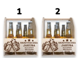 Nosidło na piwo Skrzynka PREZENT DLA MECHANIK NAJLEPSZY W MIEŚCIE GRAWER IMIĘ