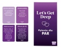 Gra karciana dla par LET`S GET DEEP Pytania Karty z zadaniami