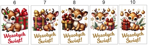 RĘCZNIK KUCHENNY Wesołych Świąt Ręczniczek Ściereczka PREZENT