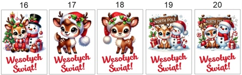 RĘCZNIK KUCHENNY Wesołych Świąt Ręczniczek Ściereczka PREZENT