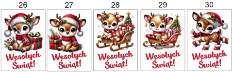 RĘCZNIK KUCHENNY Wesołych Świąt Ręczniczek Ściereczka PREZENT