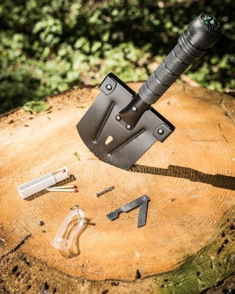 SAPERKA Wielofunkcyjna 8w1 PREZENT DLA PRAWDZIWEGO MĘŻCZYZNY TATY DZIADKA GADGET