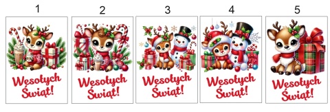 ZESTAW PREZENTOWY RĘCZNIK KUCHENNY + KUBEK Wesołych Świąt PREZENT NA ŚWIĘTA