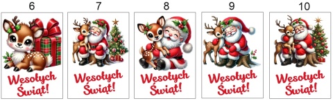 ZESTAW PREZENTOWY RĘCZNIK KUCHENNY + KUBEK Wesołych Świąt PREZENT NA ŚWIĘTA