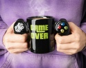 ZESTAW gracza GAME OVER kubek, podkładka, breloki NA PREZENT