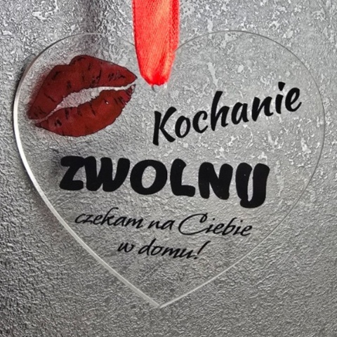 Zestaw PREZENT NA WALENTYNKI KUBEK ZAWIESZKA DO AUTA DLA NIEJ DLA NIEGO