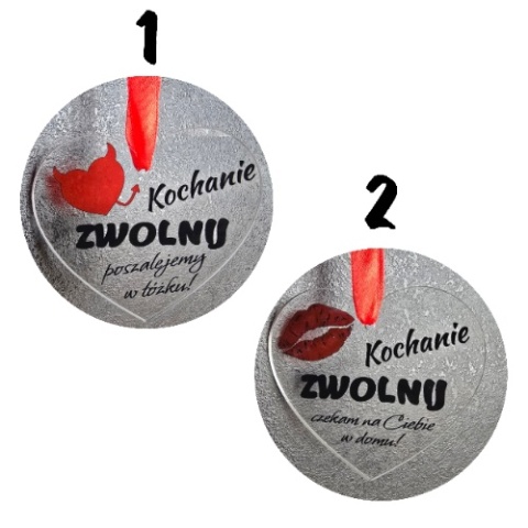 Zestaw PREZENT NA WALENTYNKI KUBEK ZAWIESZKA DO AUTA DLA NIEJ DLA NIEGO