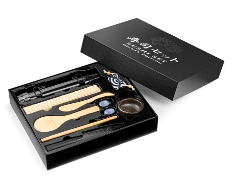 Zestaw do robienia SUSHI Deluxe NA PREZENT URODZINY IMIENINY ŚWIĘTA