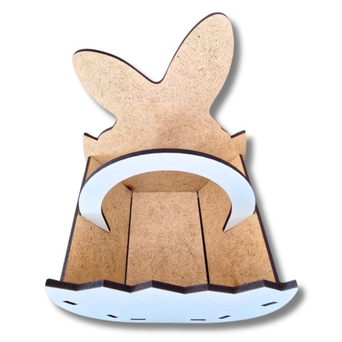 KOSZYK WIELKANOCNY PERSONALIZOWANY IMIĘ DLA DZIECKA NA SŁODYCZE OD ZAJĄCZKA