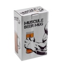 KUFEL SIŁACZA 620 ml szklany biceps prezent dla faceta taty męża Dzień Ojca