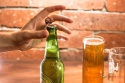 Lodowy kufel CHILLER 400 ml Złocisty PREZENT DZIEŃ OJCA TATY DLA NIEGO