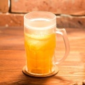 Lodowy kufel CHILLER 400 ml Złocisty PREZENT DZIEŃ OJCA TATY DLA NIEGO