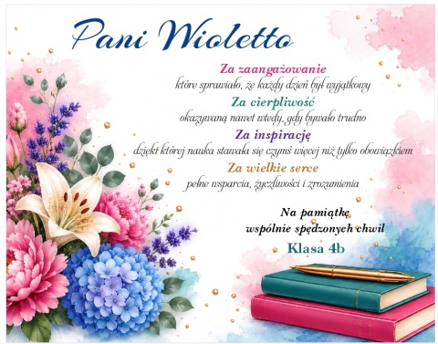 PODZIĘKOWANIE DLA NAUCZYCIELA ZAKOŃCZENIE ROKU PREZENT PUDEŁKO MERCI
