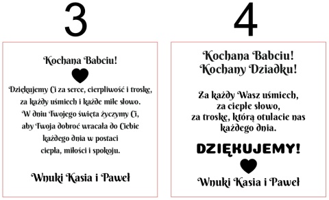 PREZENT NA DZIEŃ BABCI I DZIADKA Drewniana skrzynka z herbatą PERSONALIZACJA 100263