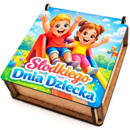 PUDEŁKO NA SŁODYCZE DZIEŃ DZIECKA Prezent dla dzieci DLA PRZEDSZKOLI