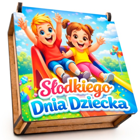 PUDEŁKO NA SŁODYCZE DZIEŃ DZIECKA Prezent dla dzieci DLA PRZEDSZKOLI