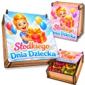 PUDEŁKO NA SŁODYCZE DZIEŃ DZIECKA Prezent dla dzieci dla przedszkoli