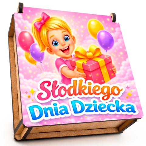 PUDEŁKO NA SŁODYCZE DZIEŃ DZIECKA Prezent dla dzieci dla przedszkoli