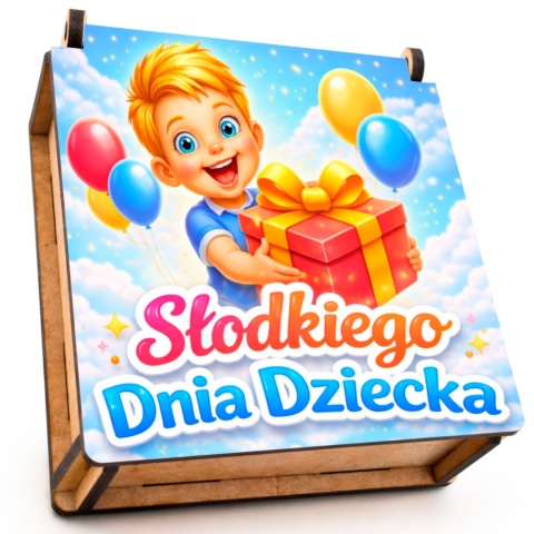 PUDEŁKO NA SŁODYCZE DZIEŃ DZIECKA Prezent dla dzieci dla przedszkoli