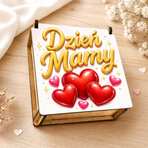 PUDEŁKO NA SŁODYCZE DZIEŃ MATKI DLA PRZEDSZKOLI NA SŁODYCZE PREZENT DLA MAMY