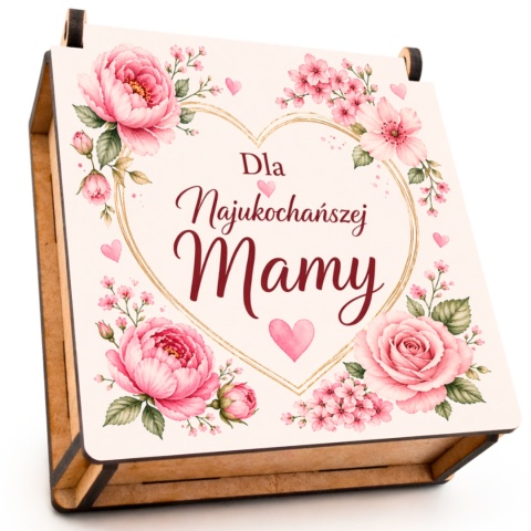 PUDEŁKO NA SŁODYCZE DZIEŃ MATKI DLA PRZEDSZKOLI NA SŁODYCZE PREZENT DLA MAMY