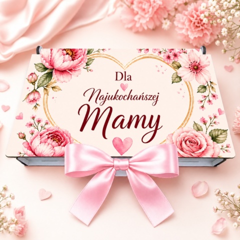 PUDEŁKO NA SŁODYCZE DZIEŃ MATKI DLA PRZEDSZKOLI NA SŁODYCZE PREZENT DLA MAMY