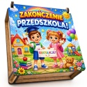 PUDEŁKO NA SŁODYCZE NA ZAKOŃCZENIE PRZEDSZKOLA Prezent dla dzieci