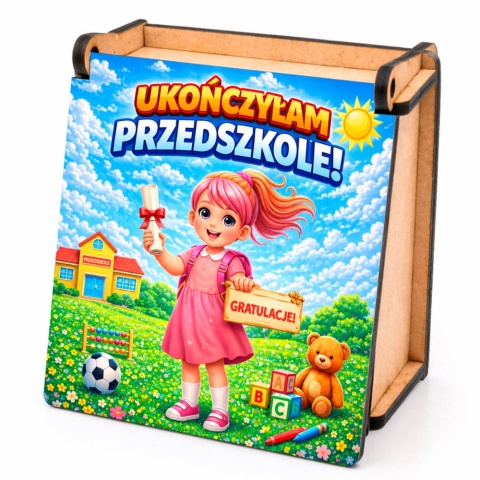 PUDEŁKO NA SŁODYCZE NA ZAKOŃCZENIE PRZEDSZKOLA Prezent dla dzieci