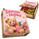 PUDEŁKO NA SŁODYCZE NA ZAKOŃCZENIE ŻŁOBKA Prezent dla dzieci