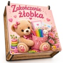 PUDEŁKO NA SŁODYCZE NA ZAKOŃCZENIE ŻŁOBKA Prezent dla dzieci