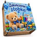 PUDEŁKO NA SŁODYCZE NA ZAKOŃCZENIE ŻŁOBKA Prezent dla dzieci