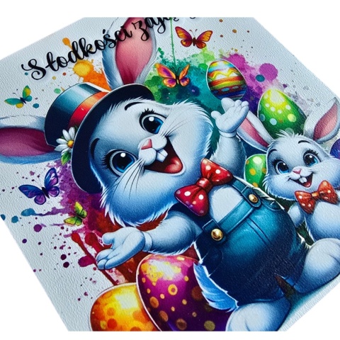 PUDEŁKO NA SŁODYCZE WIELKANOCNE OD ZAJĄCZKA PREZENT DLA DZIECI SZKOŁA